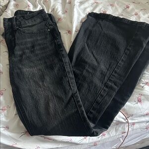 Flared Black Women's Empire Jeans - 0